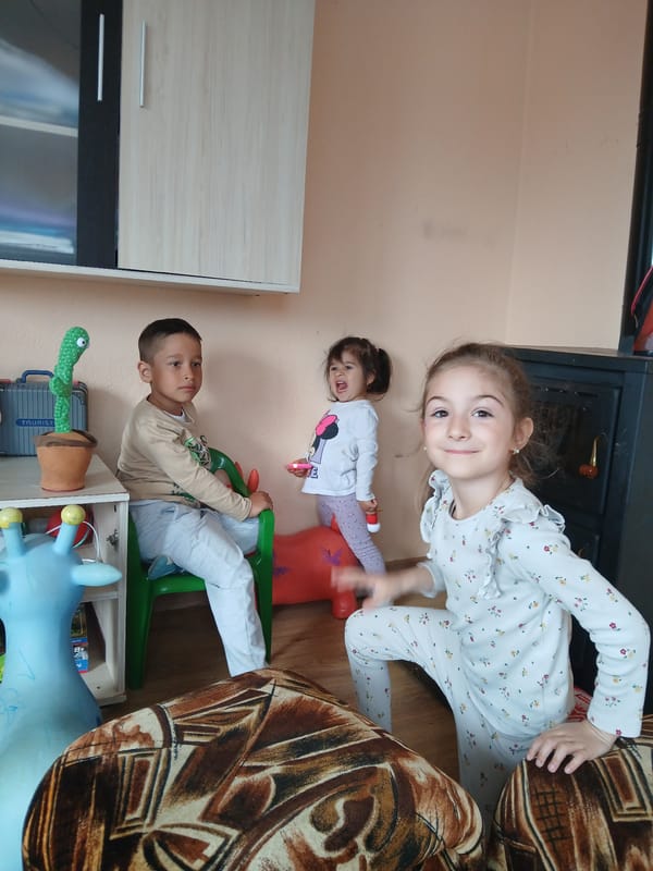 Quiet afternoon moments captured in Bulgarian home