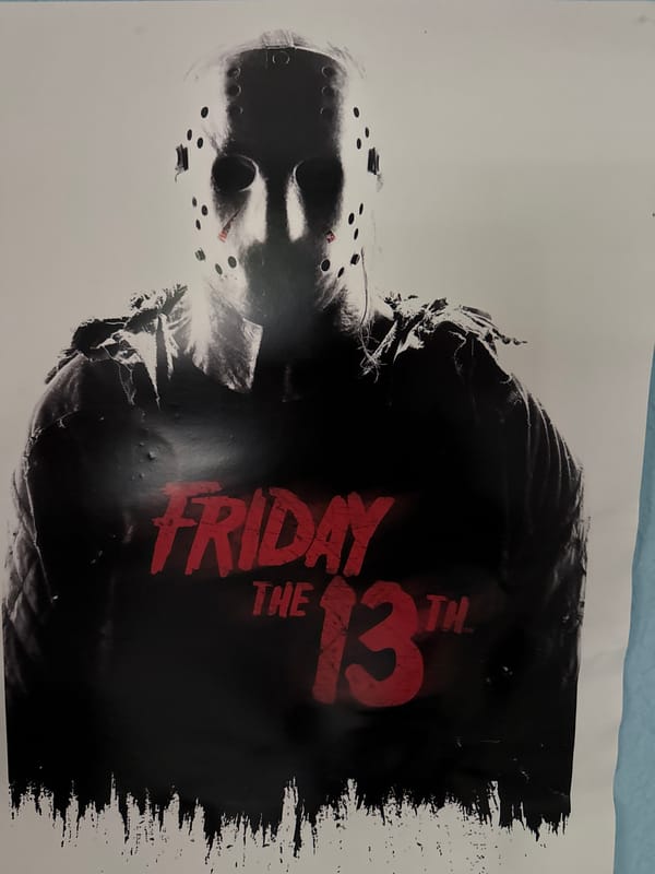 Friday the 13th horror movie poster spotted in Petrich