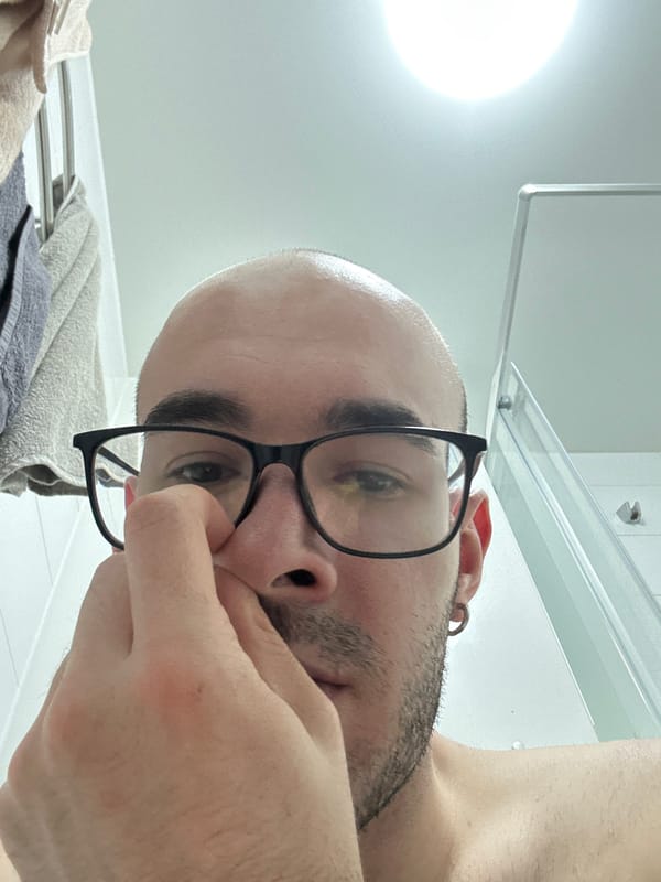 Man takes bathroom selfie in Lyubertsy, Russia