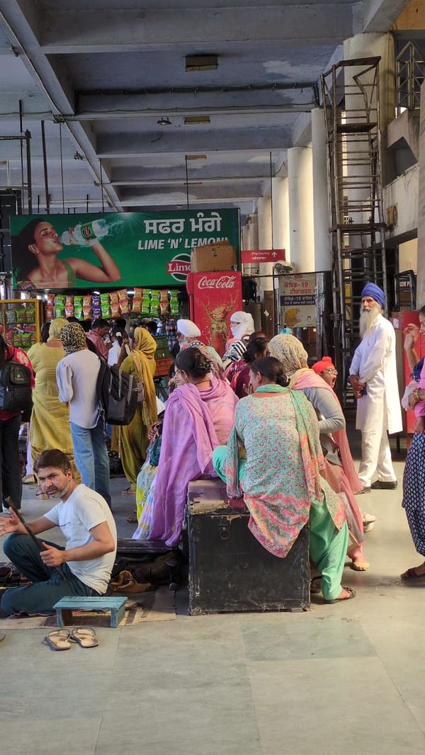 Daily life documented across Amritsar streets and stations