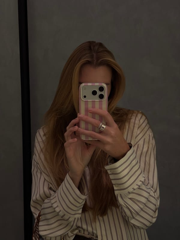 Morning selfies and iced coffee documented in Bishkek