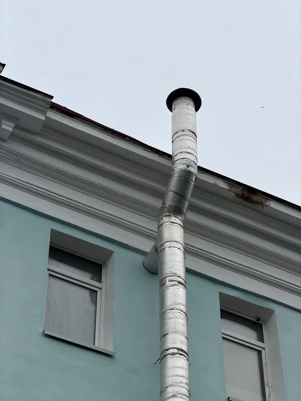 Neoclassical civic building and street scenes in Blagoveshchensk