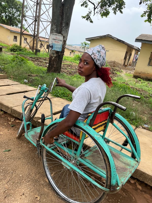 Daily life unfolds at Rafin Par Nigeria marketplace