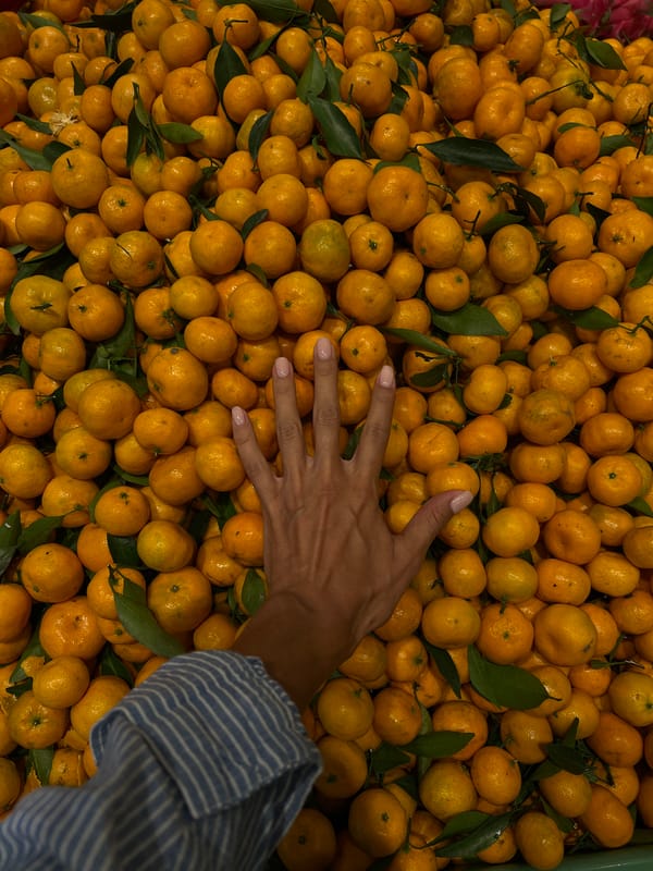 Fresh tropical fruit market activity documented in Denpasar