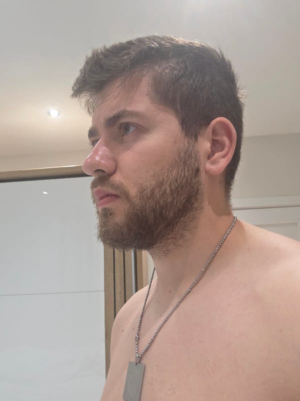 Man photographed in multiple outfits at Bulgarian residence