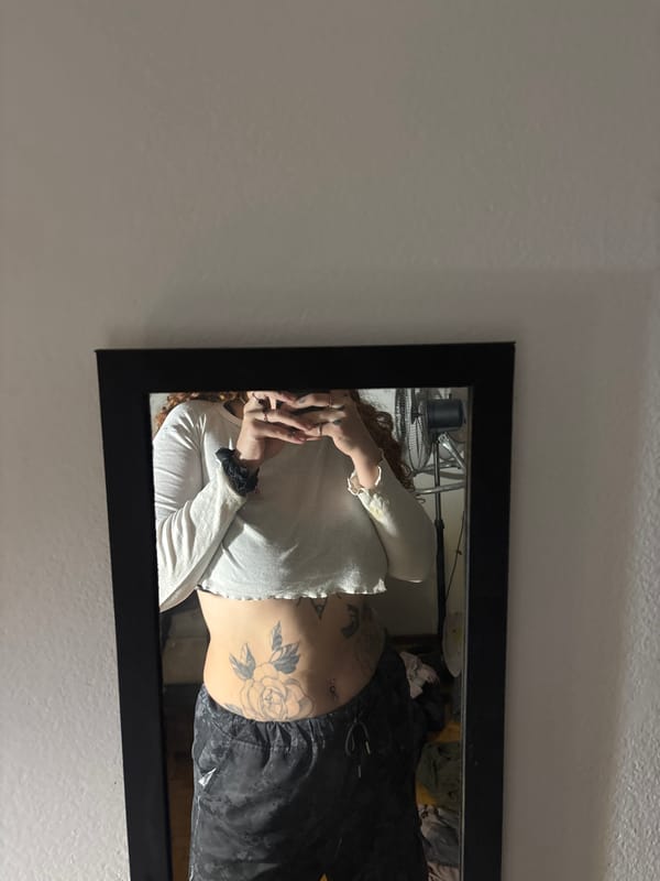 Person takes mirror selfie in Buenos Aires apartment