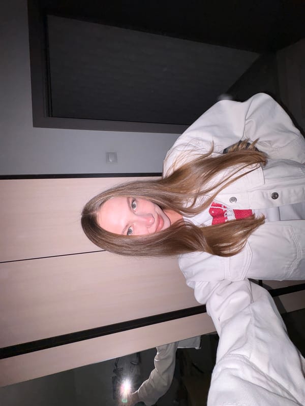 Personal skincare routine documented through selfies in Perm, Russia