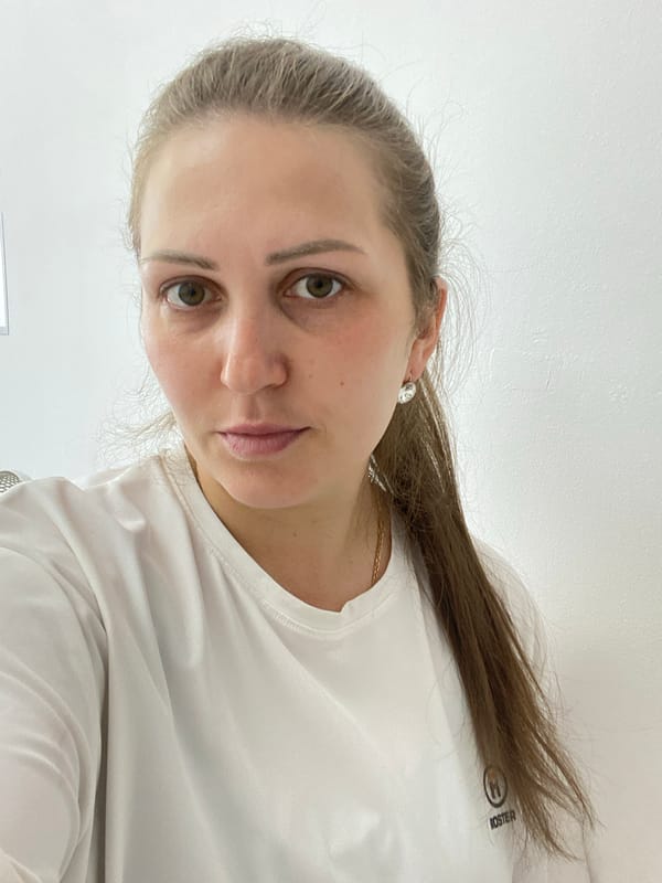 Women photographed in casual portraits in Марковский, Russia
