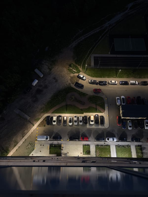 Anonymous witness captures Saint Petersburg nighttime cityscape in 13-minute sequence
