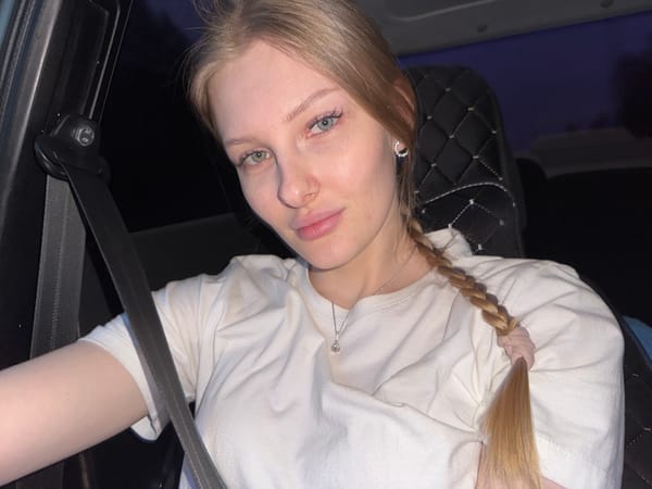 Woman observed in vehicle in Perm, Russia
