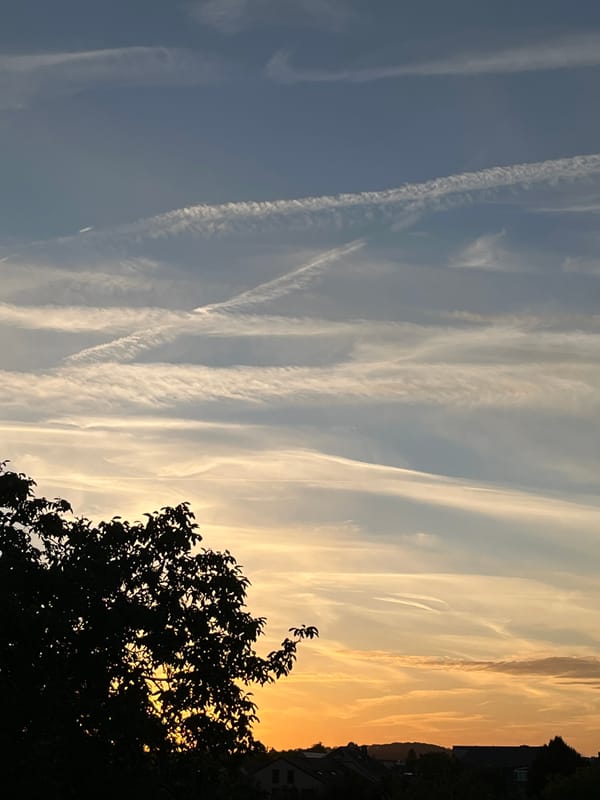 Golden hour settles over Mondercange, Luxembourg
