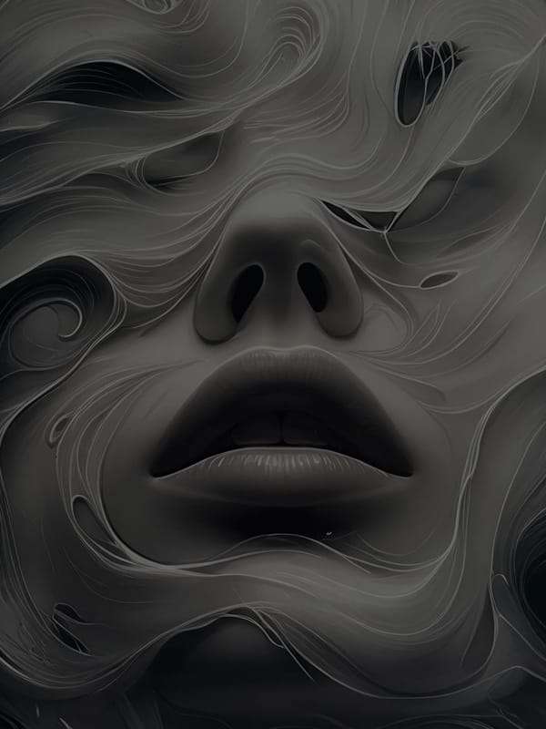 Dark digital portraiture and quiet domestic scenes from Bat Yam
