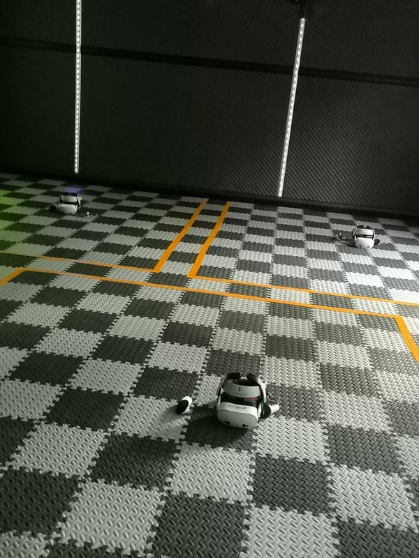 VR gaming facility documented in Trastenik, Bulgaria