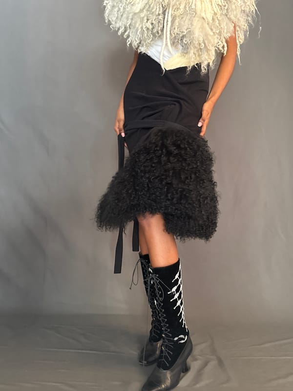 Fashion photoshoot captures models in varied outfits in London