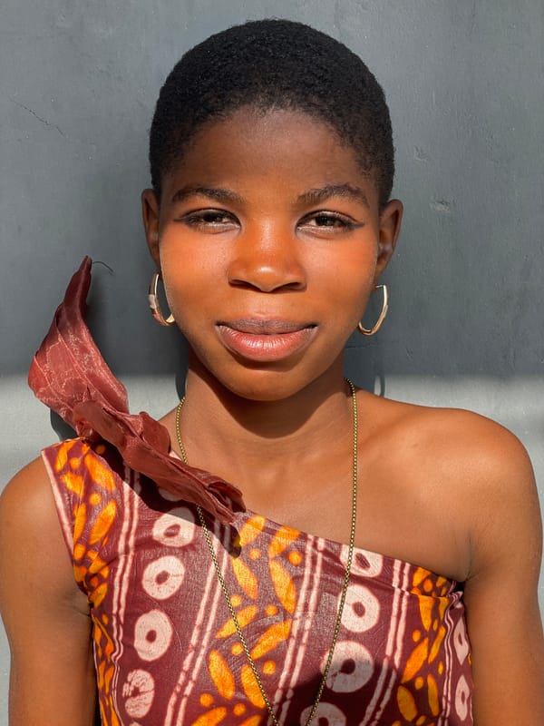 Portrait session captured in Badagry, Nigeria