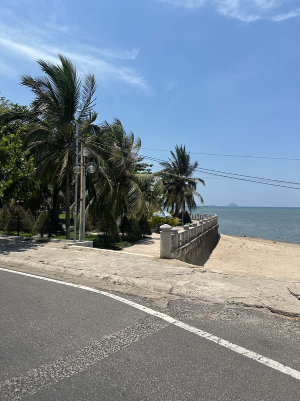 Early morning coastal urban scenes documented in Nha Trang