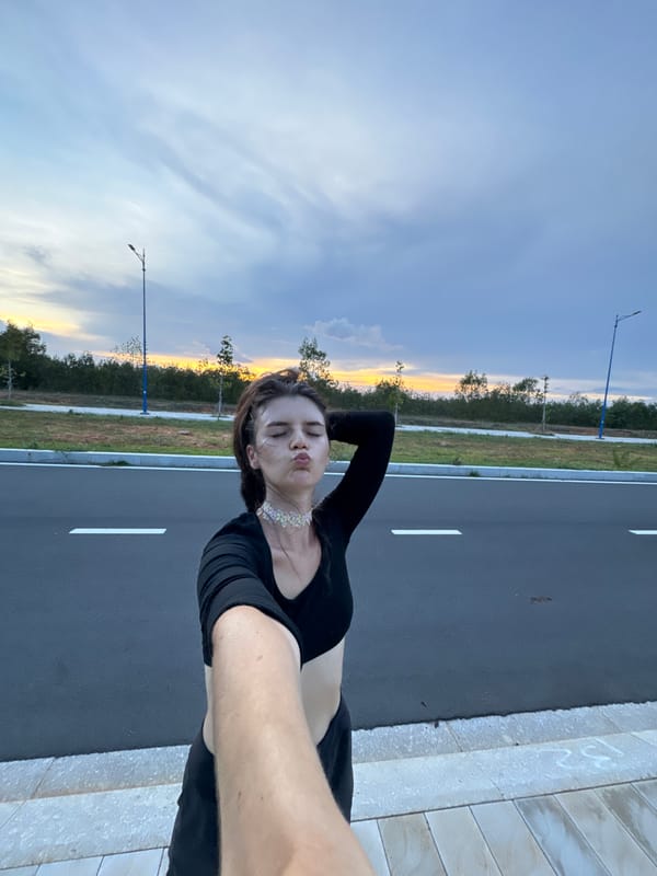 Golden hour shoot on a Mui Ne road at sunset