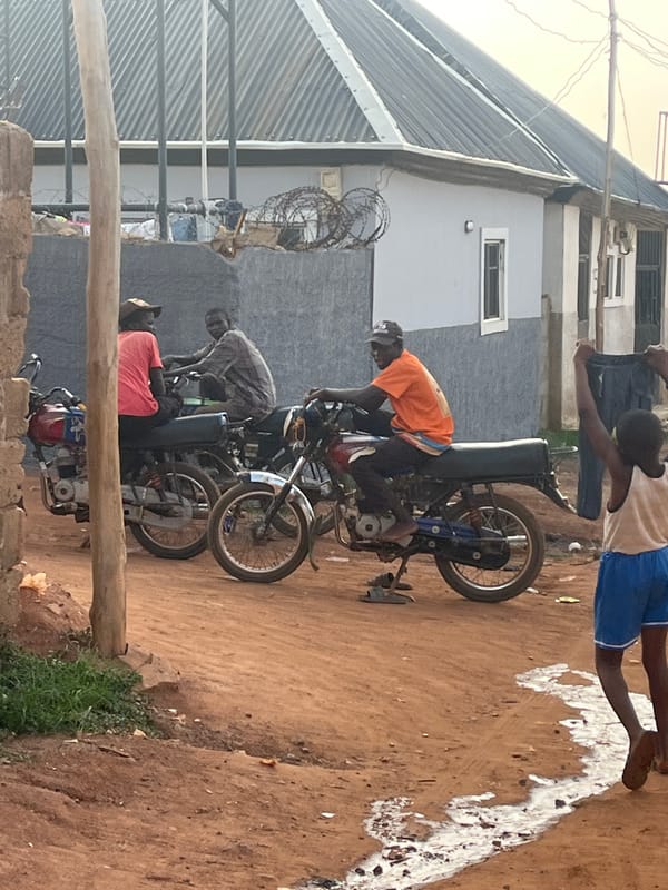 Everyday life documented across Abuja neighborhoods Friday afternoon
