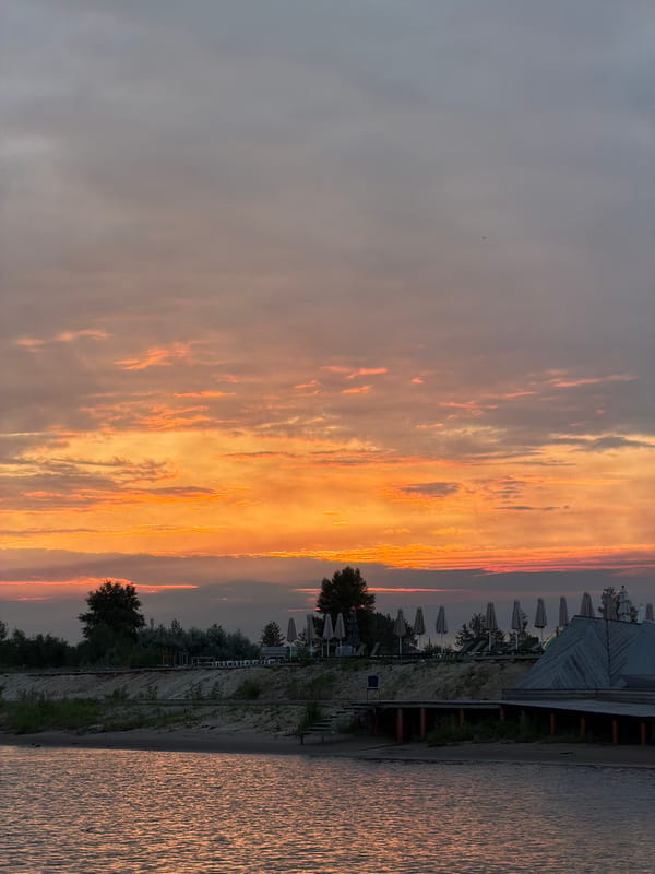 Late-night hangout at Sophiivka beach area, Khotianivka