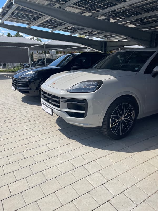 Porsche dealership documented in Pancharevo, Bulgaria