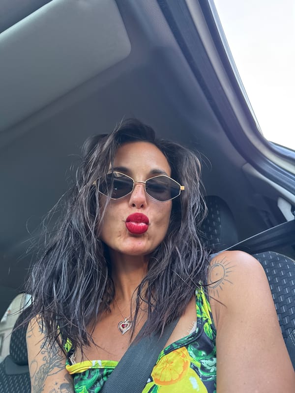 Passenger seat selfie vibes in Pleven, Bulgaria
