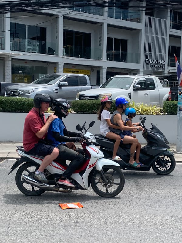 Morning street life and local scenes across Ko Samui