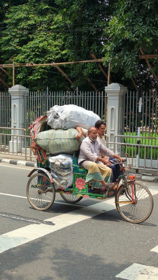 Morning street life documented across Dhaka neighborhoods