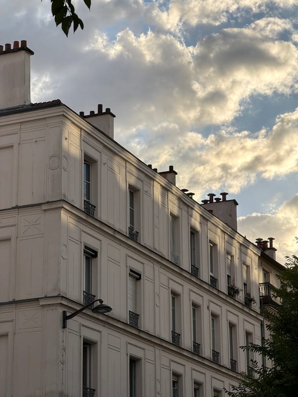 Paris architecture survey, classic to contemporary, golden hour