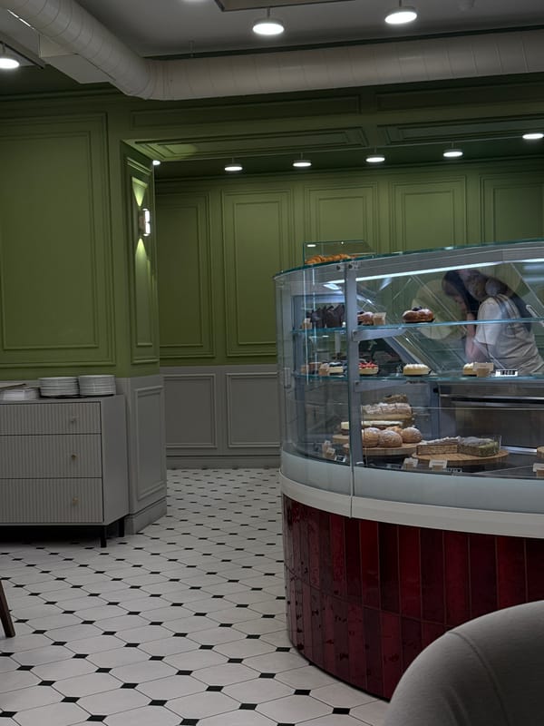 Coffee and pastry session documented at Yerevan cafe