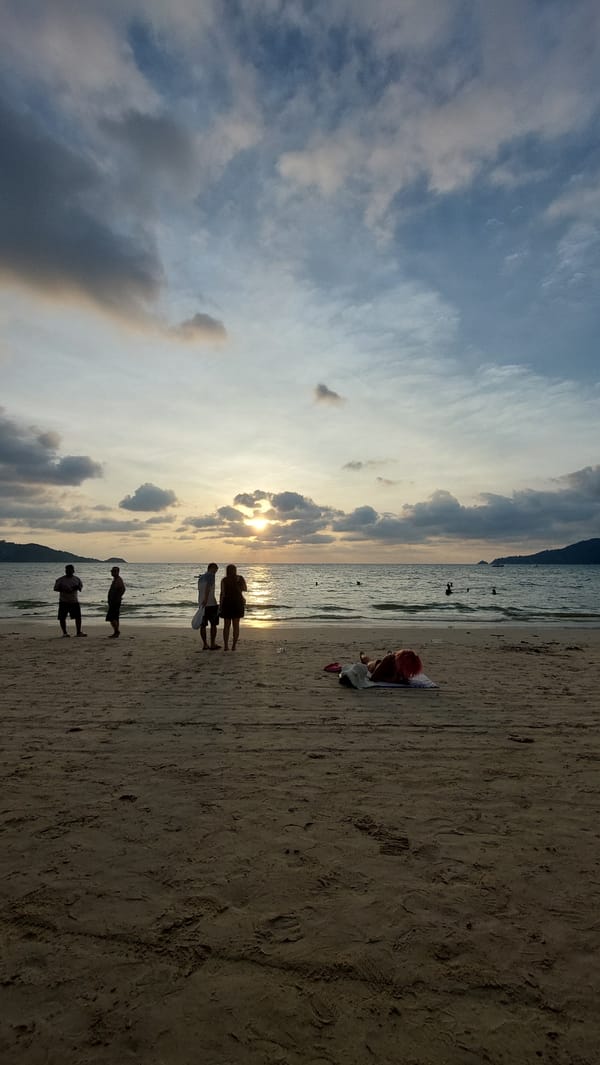 Unprocessed media captured in Patong, Thailand
