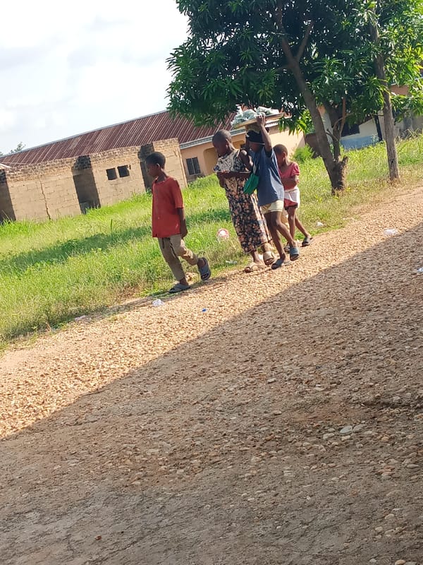 Afternoon street life and neighborhood scenes in Makurdi, Nigeria