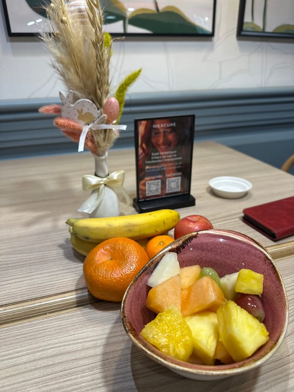 Morning window views of Gothic church in Wrocław captured
