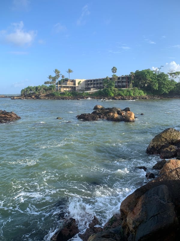 Early morning scenes around Galle Fort and train station