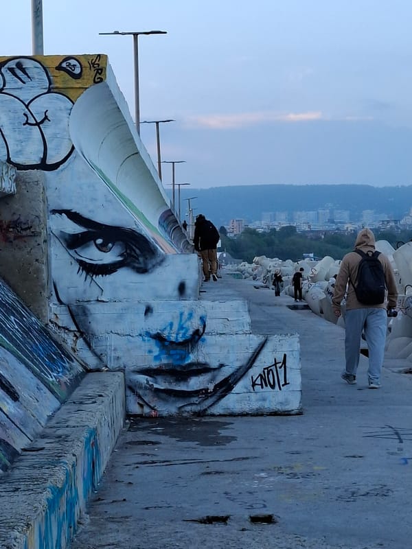 Street art documentation captures graffiti scene in Varna, Bulgaria