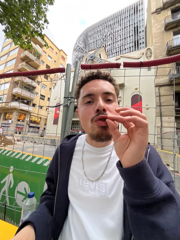 Barcelona resident documents afternoon across city streets and home