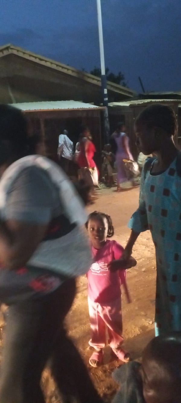 Daily life captured in Sabon Tasha Nigeria evening hours