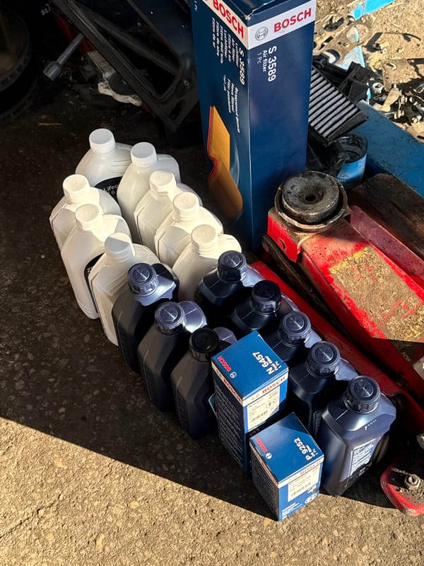 Automotive parts and tools spotted at Varna repair facility