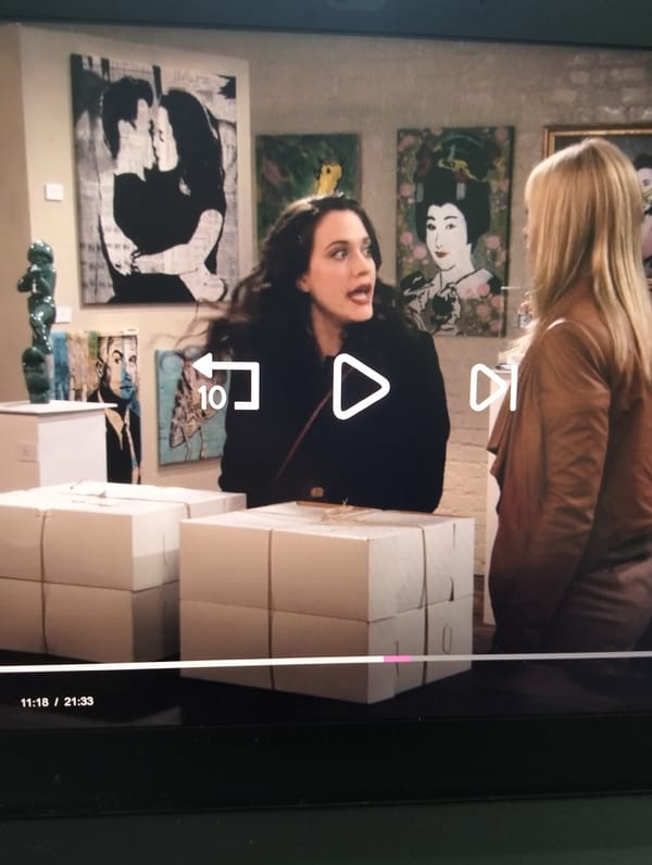 TV sitcom scene observed in Dhaka featuring two women