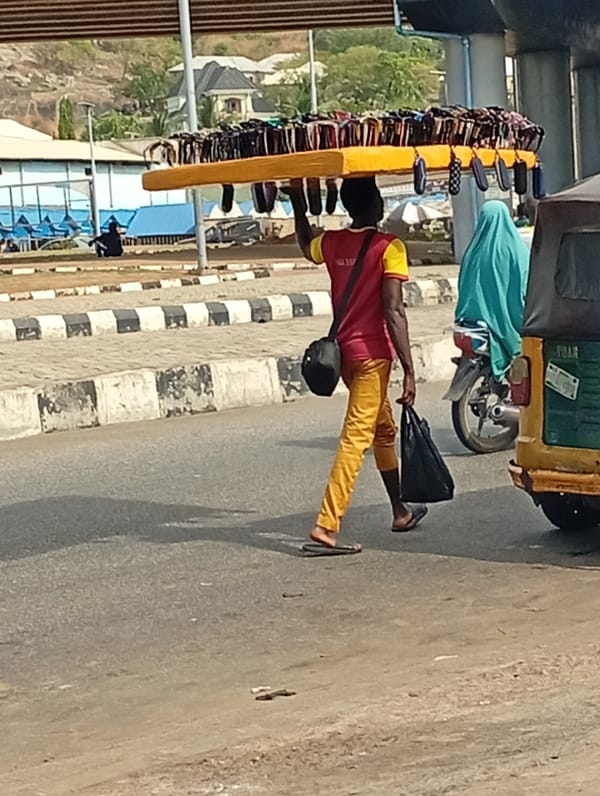 Morning street life documented in Lokoja, Nigeria