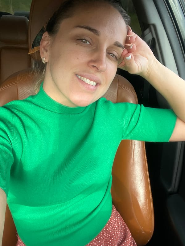 Woman observed smiling in car in Chaikovsky, Russia