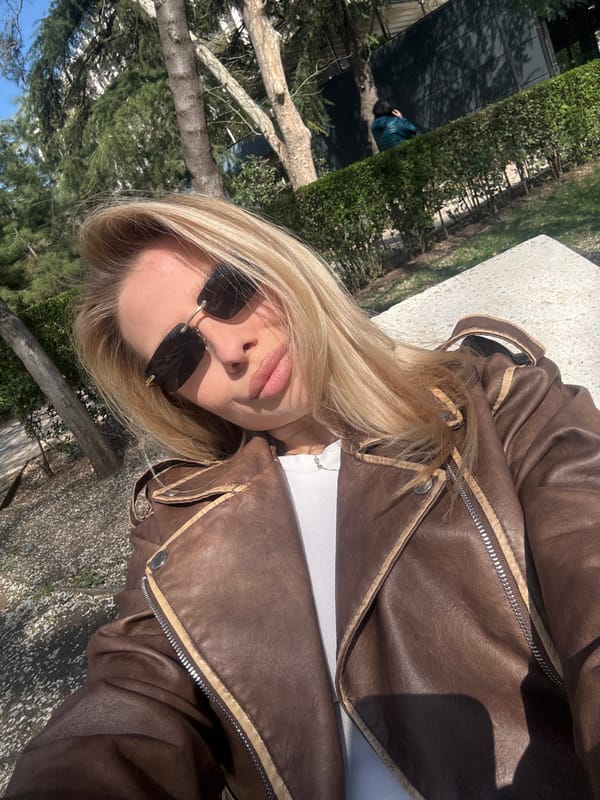 Women enjoy morning leisure time in Tbilisi park area