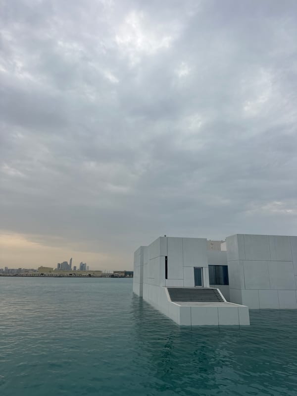 Visitor documents Louvre Abu Dhabi's diverse art collection
