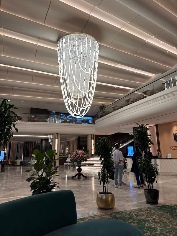 Hotel Kazakhstan interior and exterior documented in Almaty