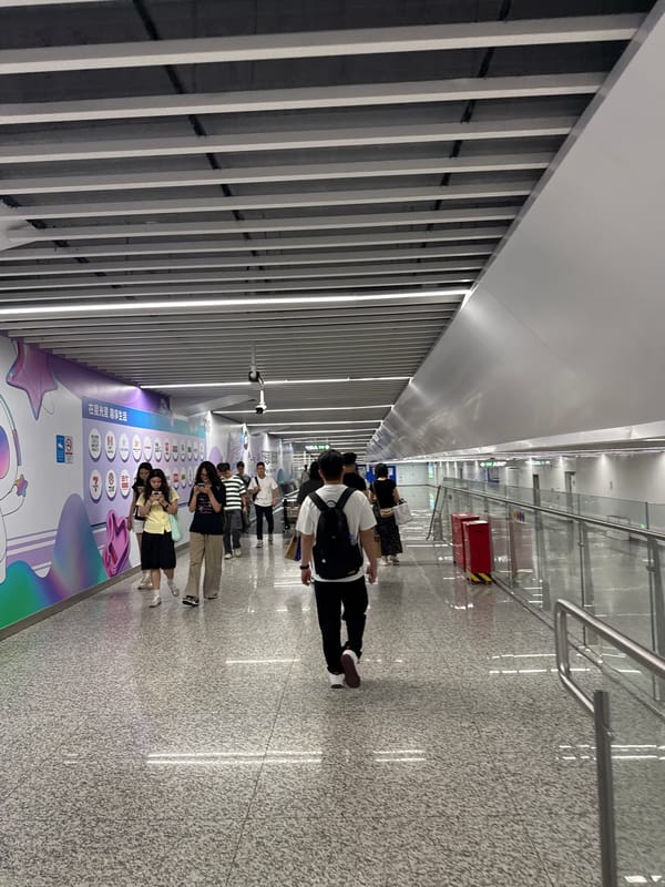 Panyu District at night: transit halls and glowing city towers