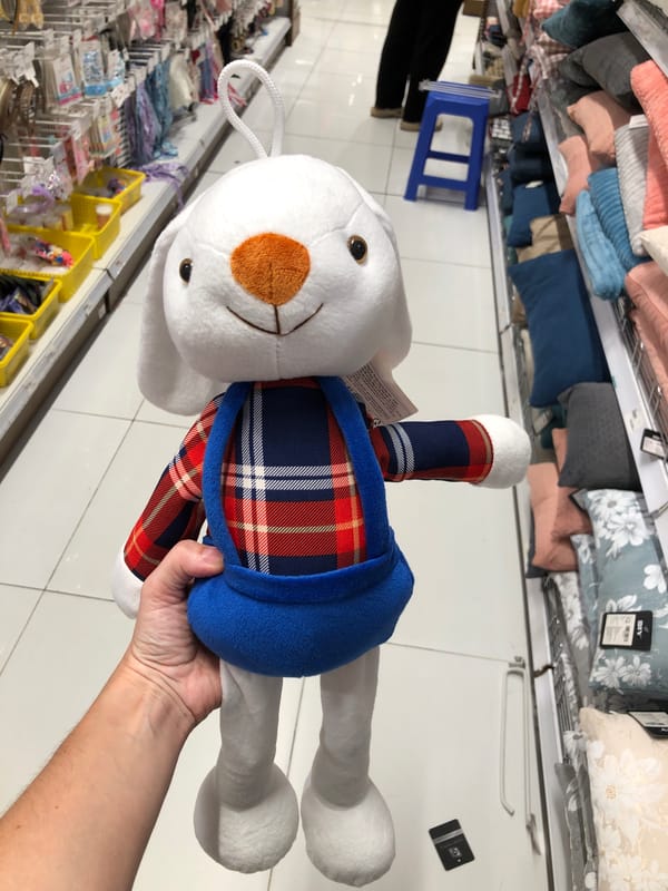 Browsing a packed novelty and toy store in Đà Nẵng