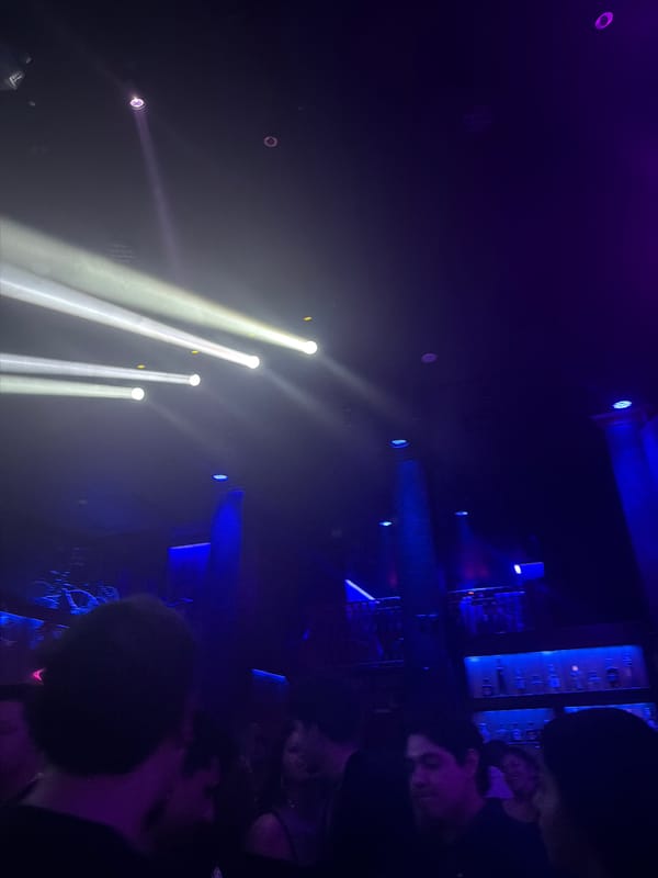 Nightclub interior documented in Riverside, California