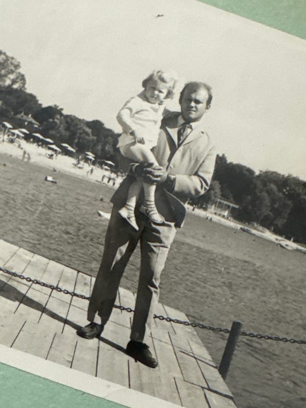 Vintage family photo collection documented in Ramat Gan