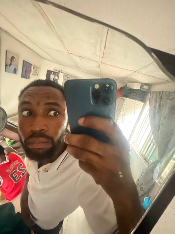 Man takes dozens of selfies in Bulls jersey in Nigeria