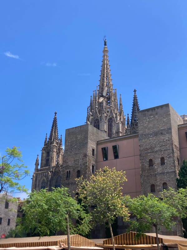 Wandering Barcelona's Gothic Quarter: markets, murals, and architecture