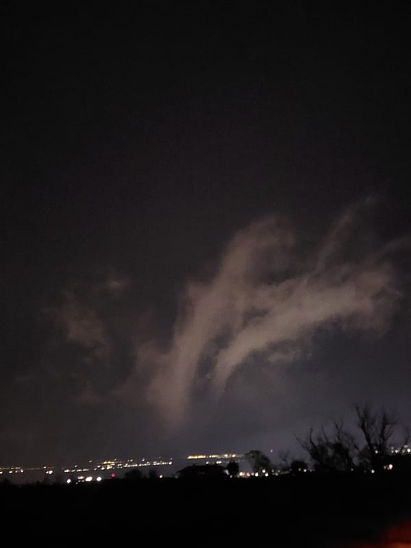 Night sky photographed over Asenovgrad, Bulgaria